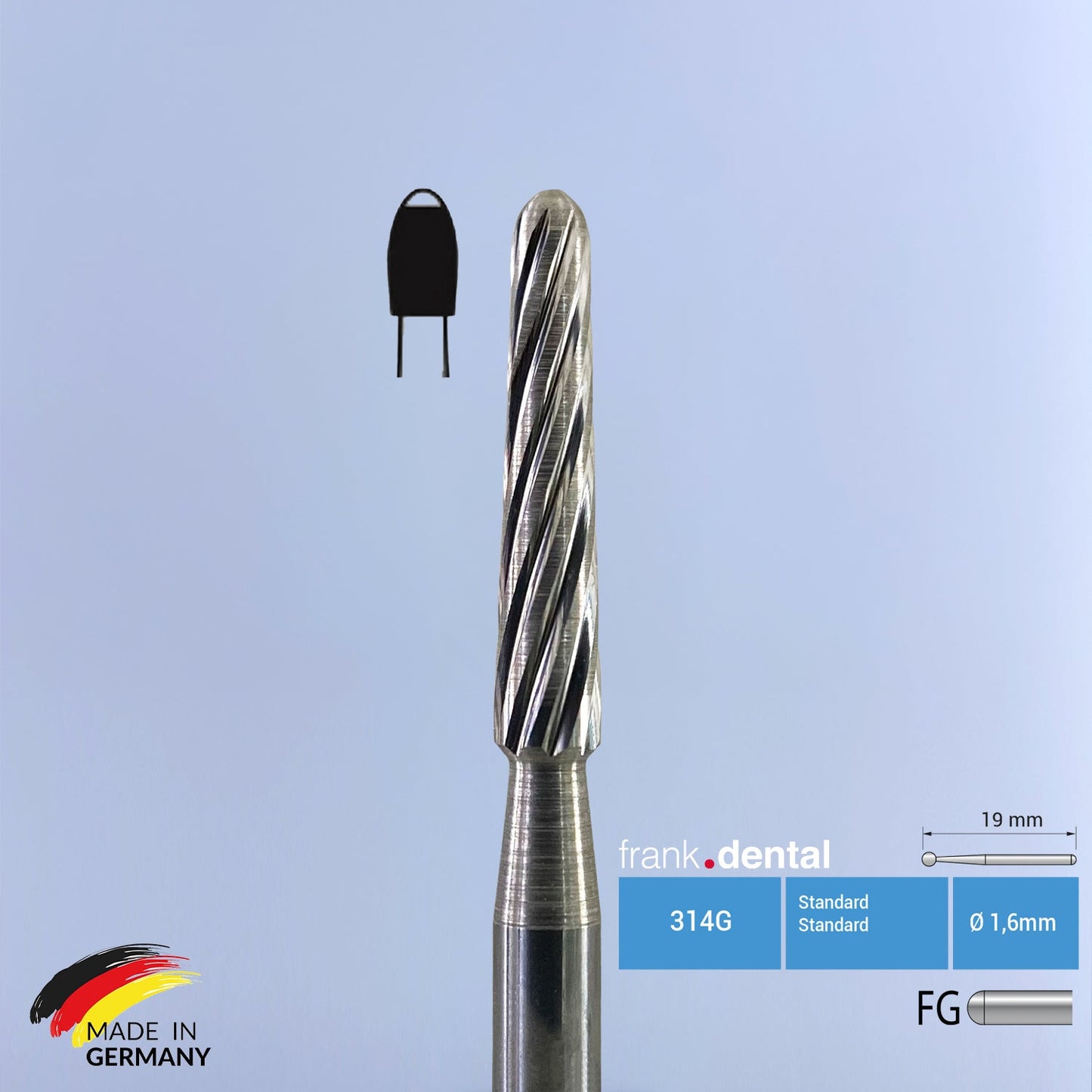Orthodontic Adhesive Remover & Debonding Bur - 22ALGK