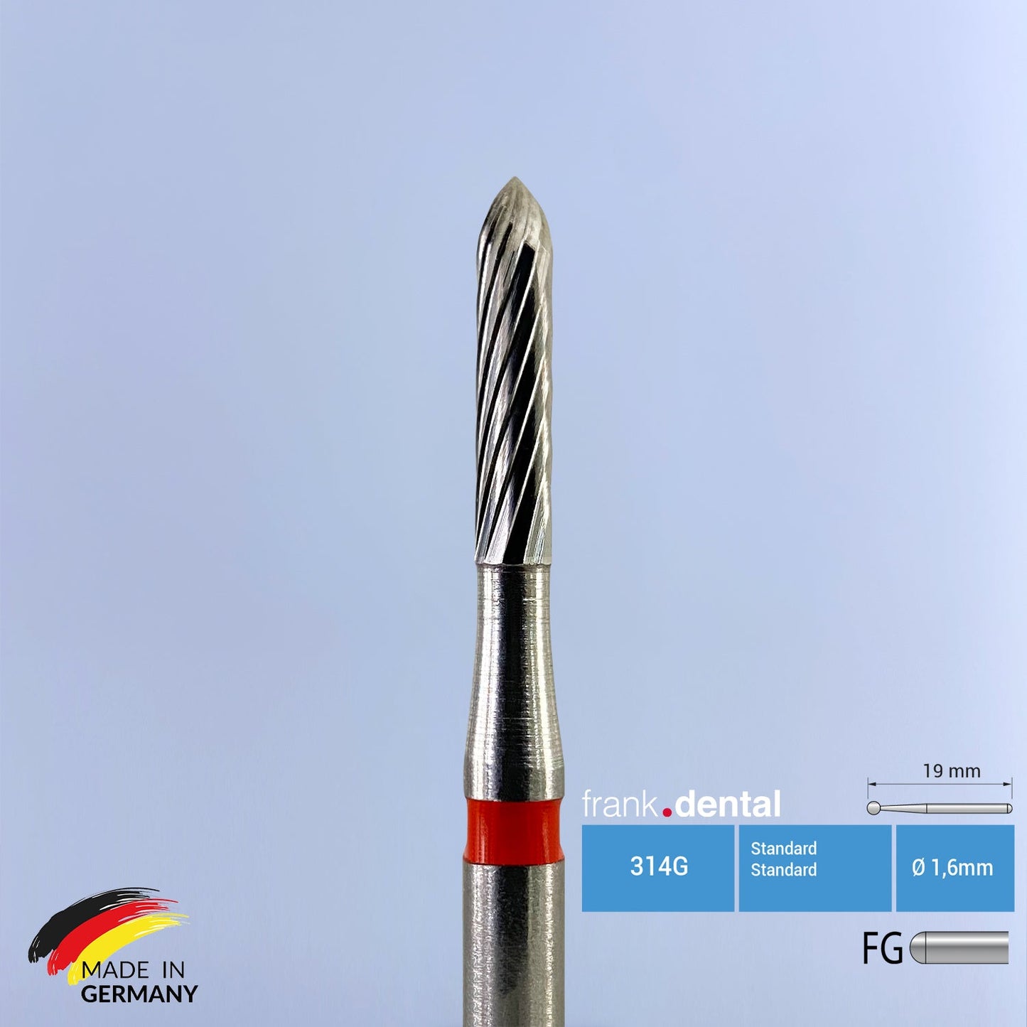 Orthodontic Tungusten Carpide Adhesive Remover & Debonding Bur - C282 - For Air Turbine