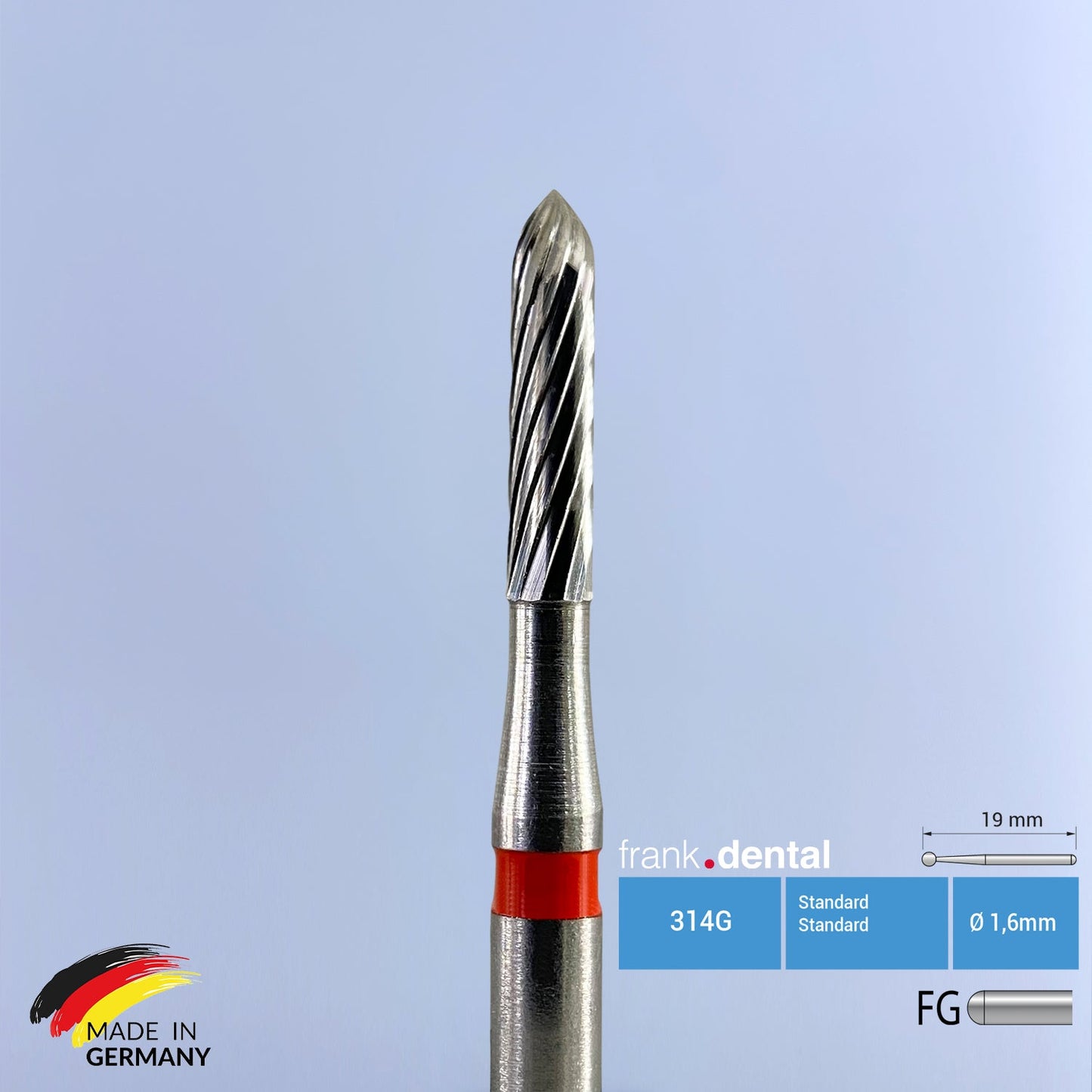 Orthodontic Tungusten Carpide Adhesive Remover & Debonding Bur - C282 - For Air Turbine