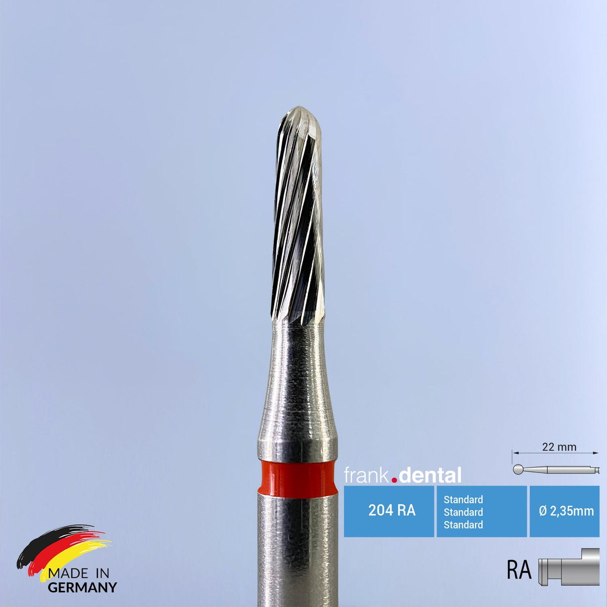 Frank Dental Orthodontic Adhesive Remover & Debonding Bur - C282K - For Contra-Angle 1 Pcs