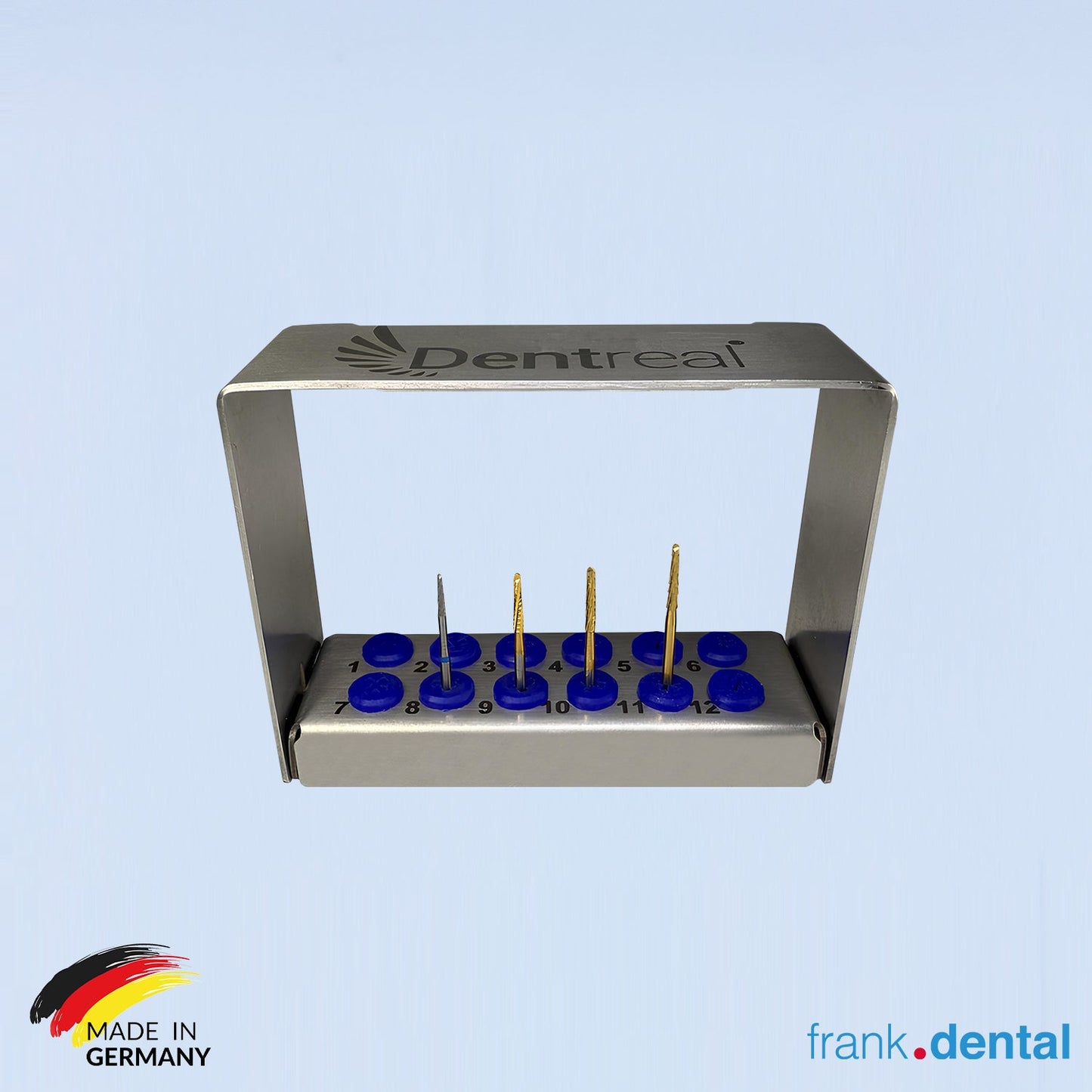 Titanium Root Separation - Bone Cutting Lindemann Bur Set