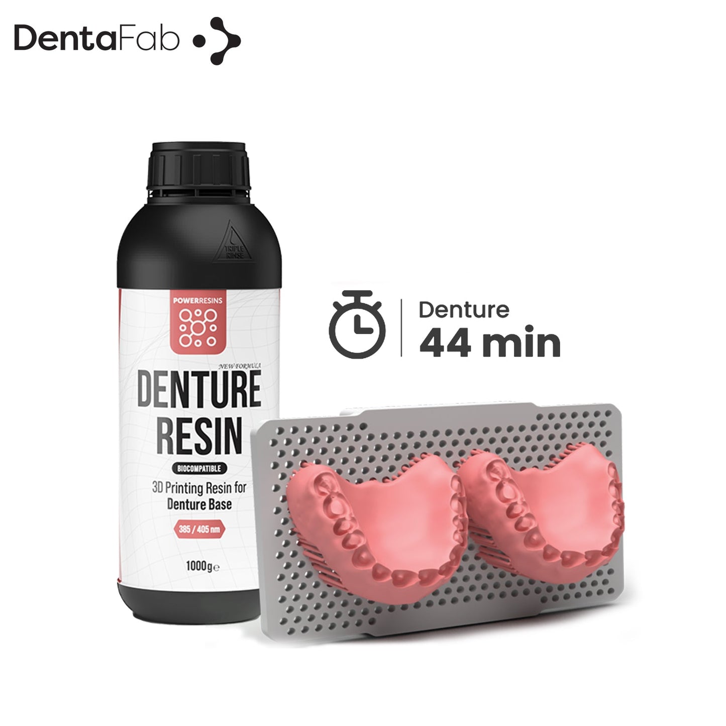 3D Printer Resin - Denture Resin - 1000 gr