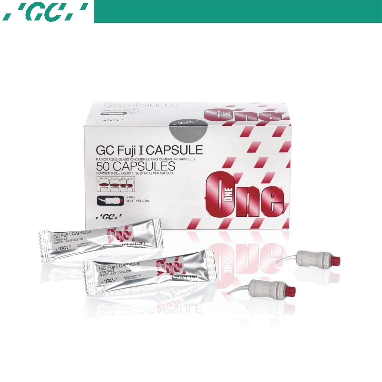 Fuji I Capsule Glass Ionomer Adhesive Cement