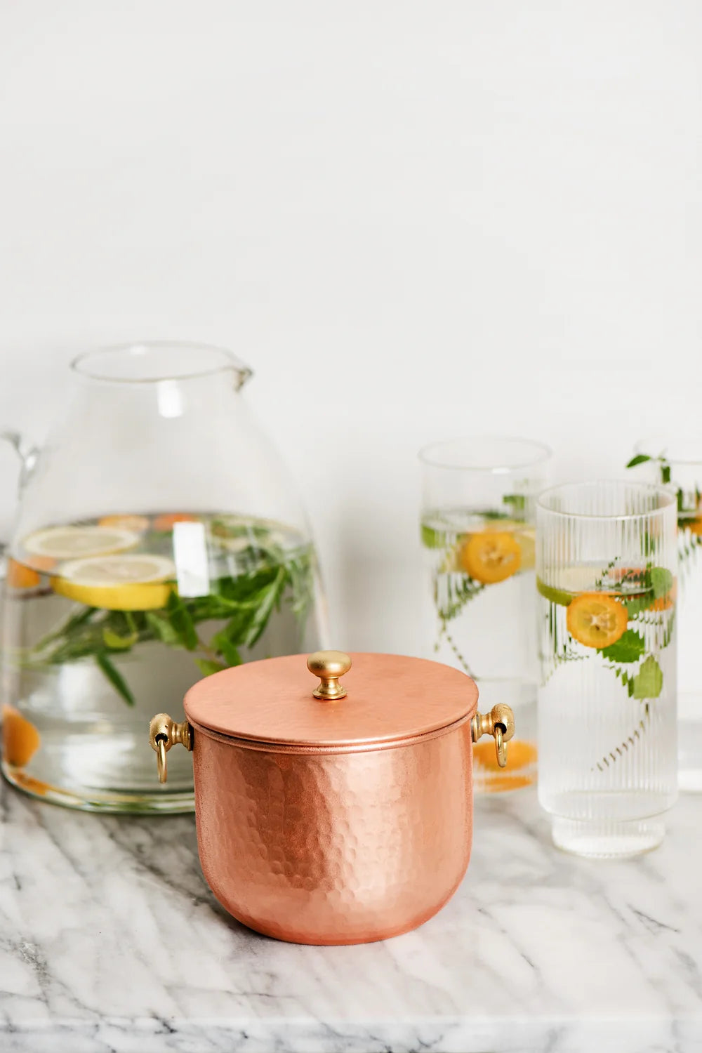Saki Copper RakI Ice Bucket