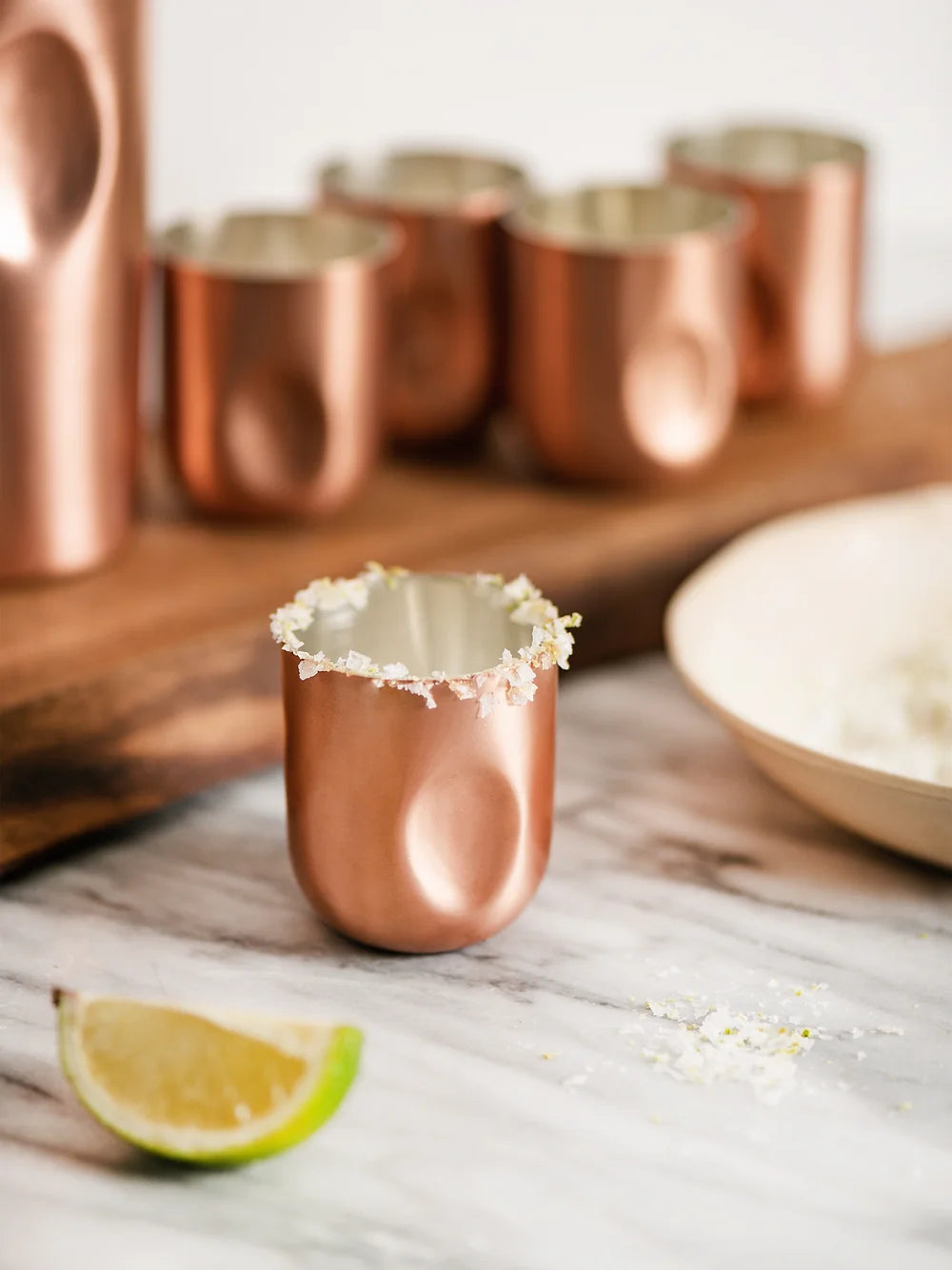 Tumy Copper Shot Set of 6