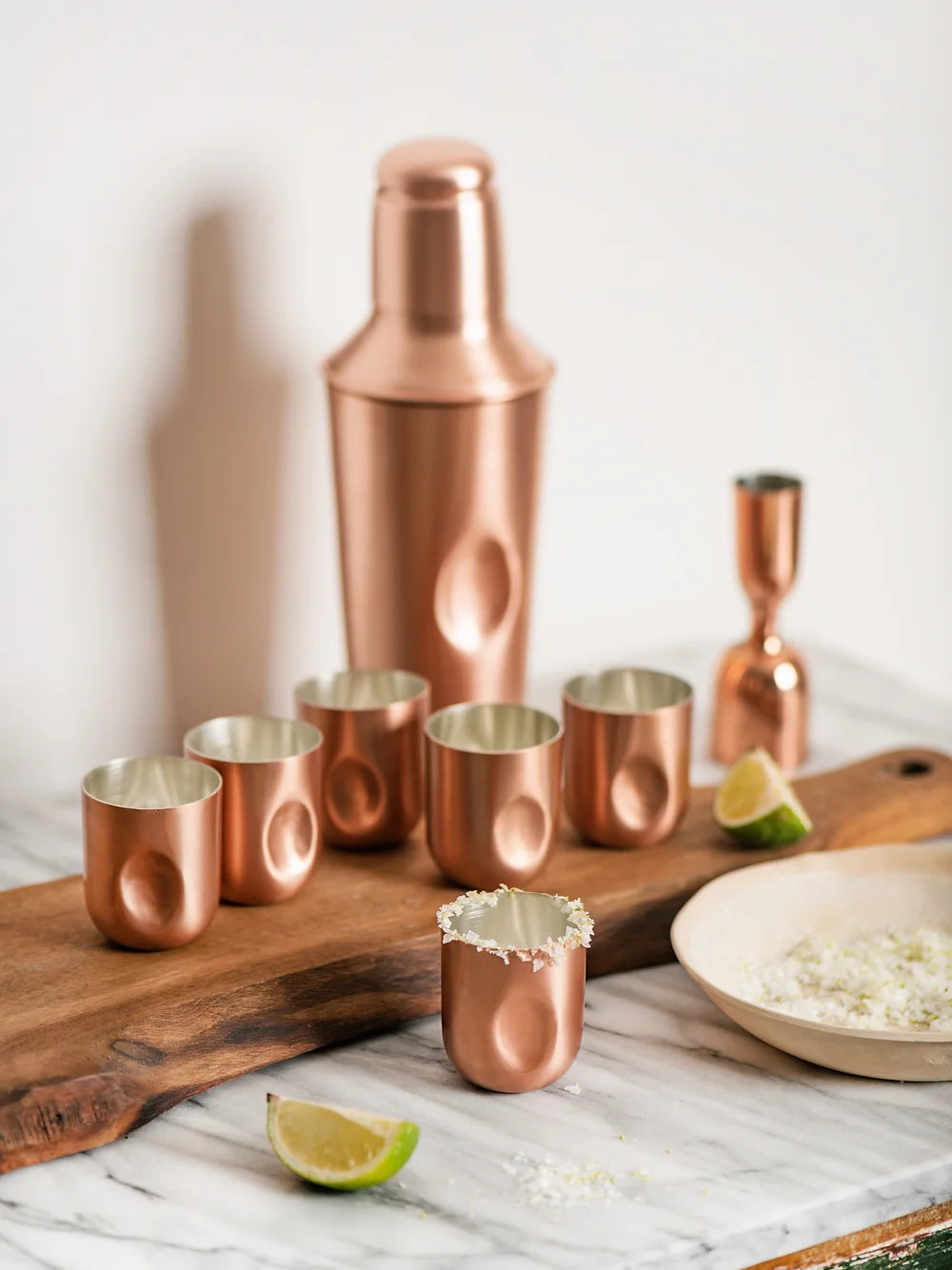 Tumy Copper Shot Set of 6