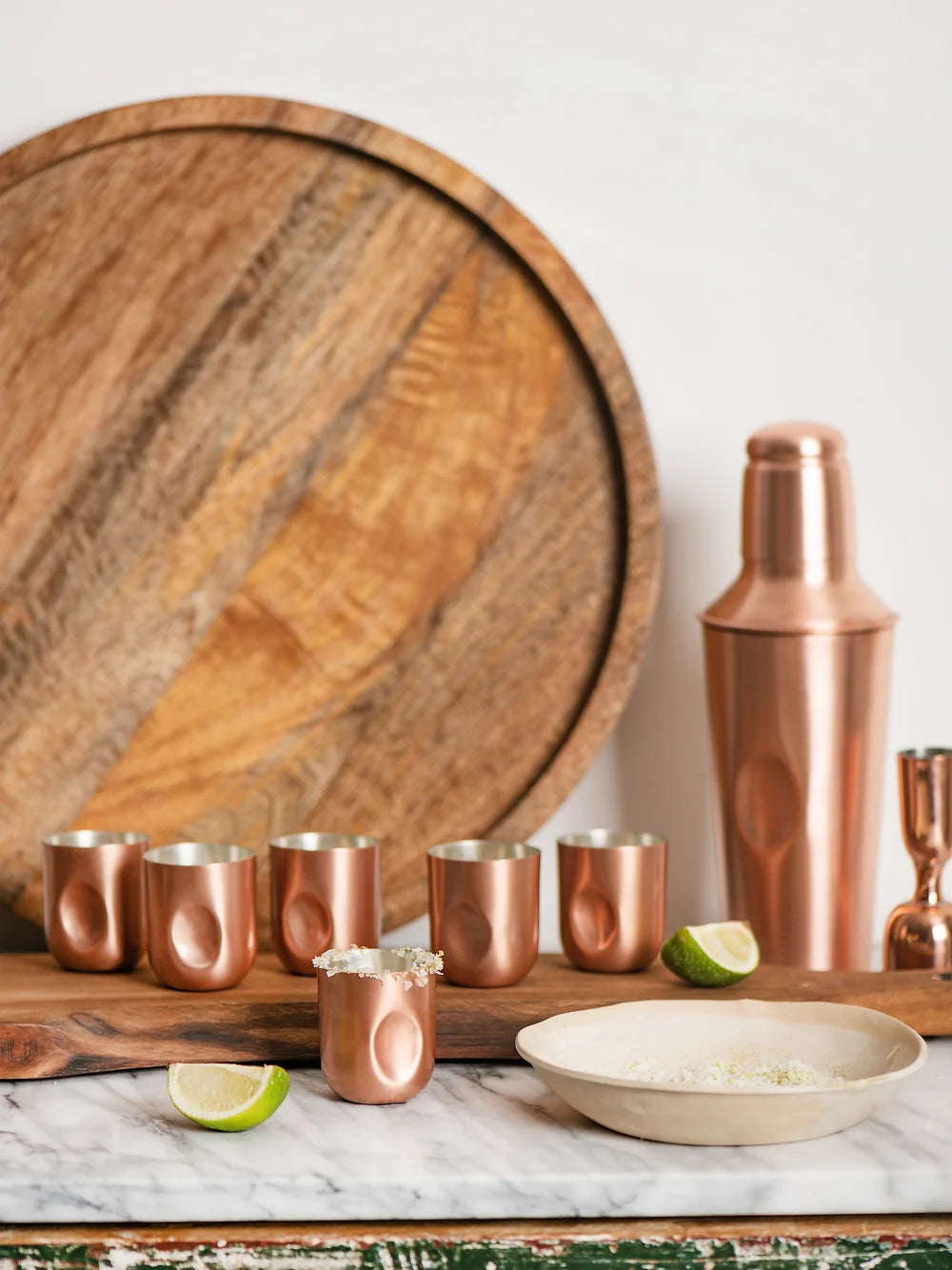 Tumy Copper Shot Set of 6