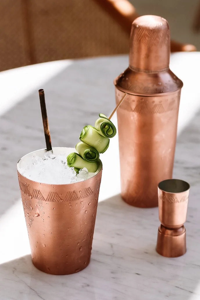 Telkari Copper Cocktail Glass