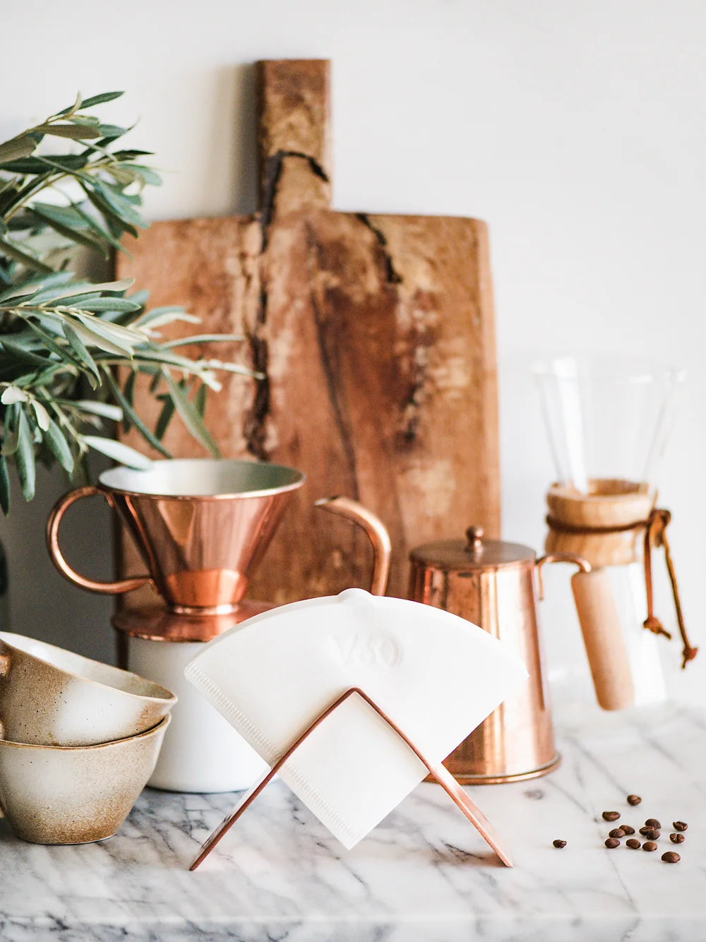 Brewlab Copper Paper Coffee Filter Holder