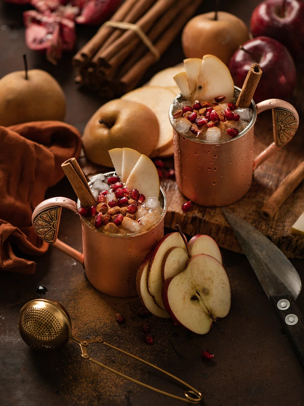 Mandarin Copper Moscow Mule Mug