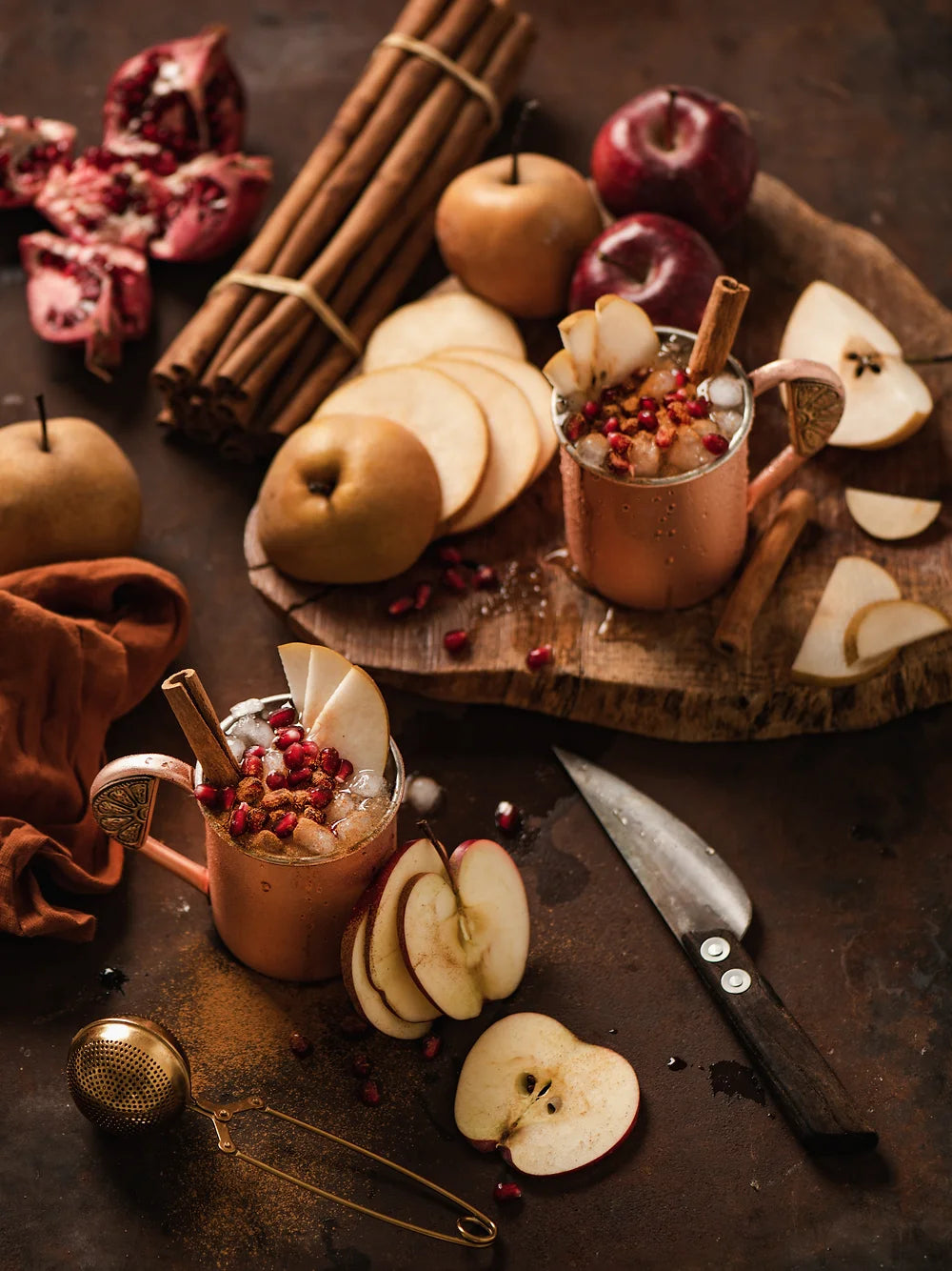 Mandarin Copper Moscow Mule Mug