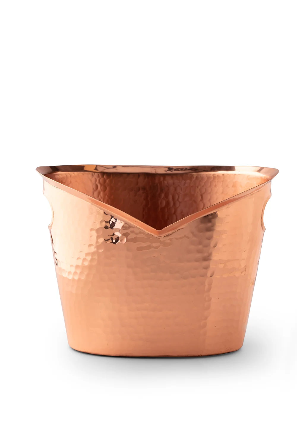 Loran Hammered Copper Wine Bucket