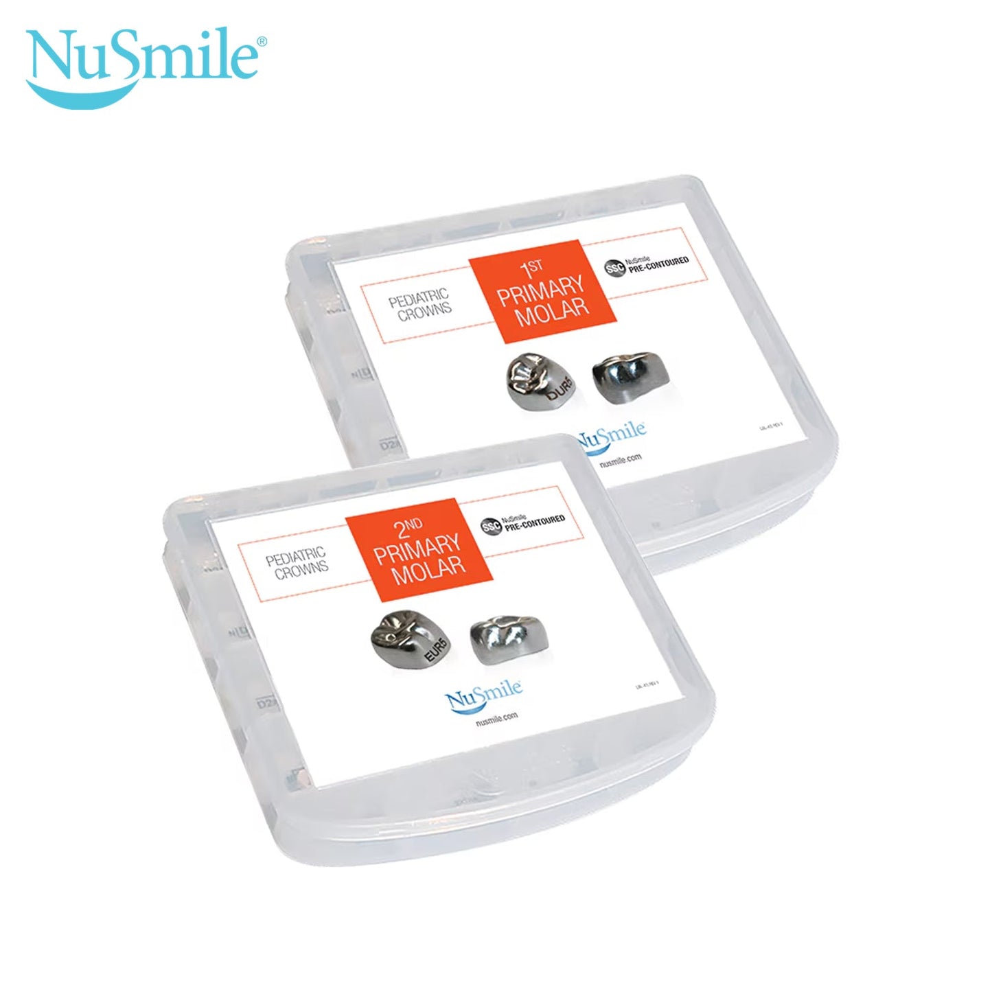 NuSmile Pre-Contoured Stainless Steel Crown Starter Kit