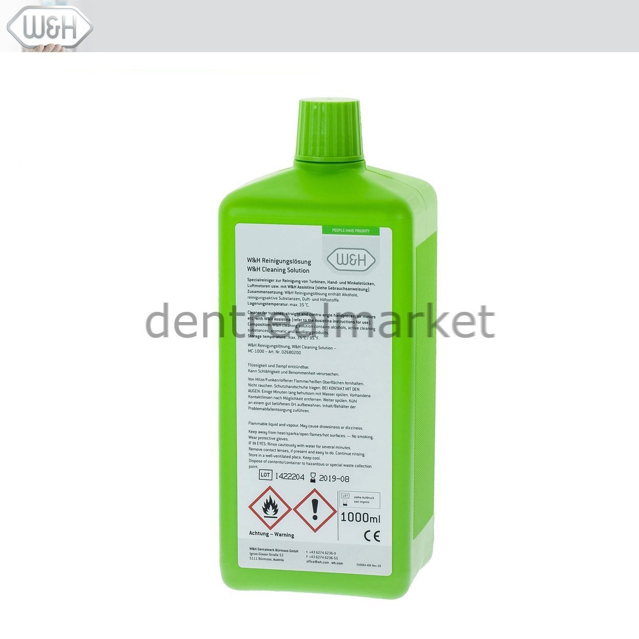 W&H Dental - Assistina Cleaning Solution MC1000