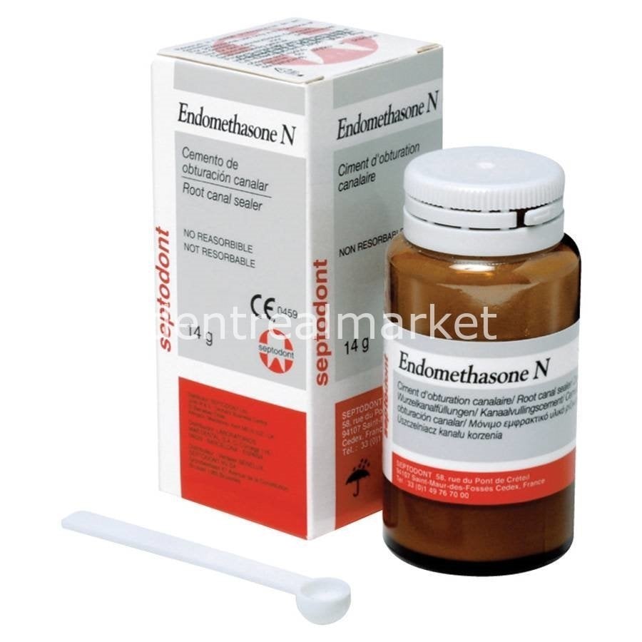 Endomethasone N Zinc Oxide Eugenol-Based Endodontic Cement Powder