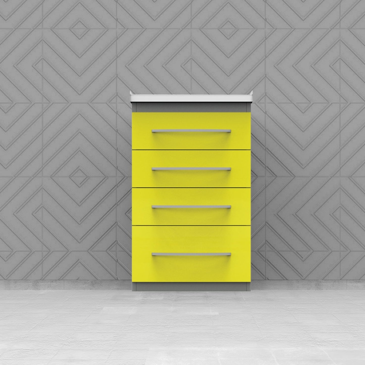Grup Dental - Clinical Cabinet - Module - Corian Countertop GL02