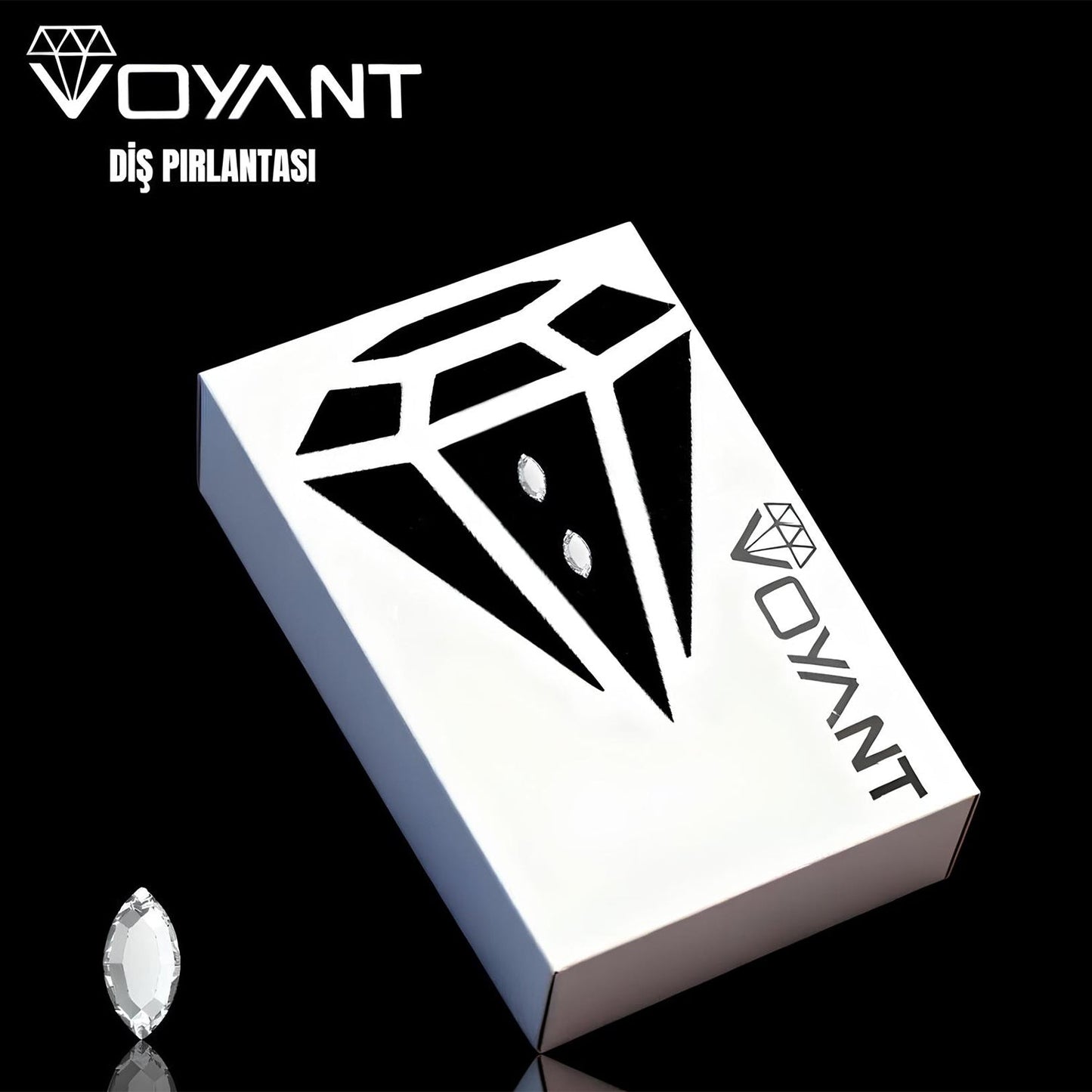 Voyant Natural Crystal Tooth Jewelry - Drop
