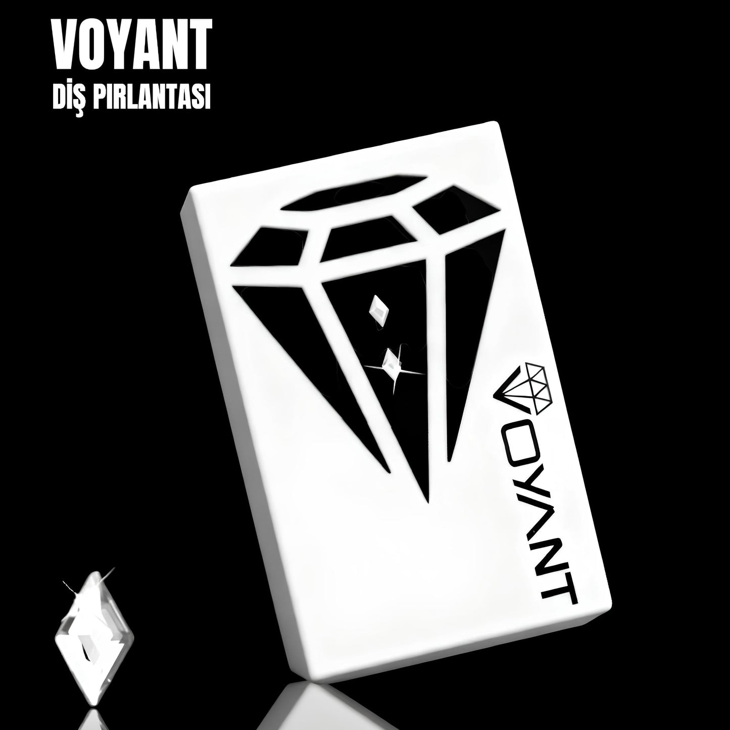 Voyant Natural Crystal Tooth Jewelry - Lozenge