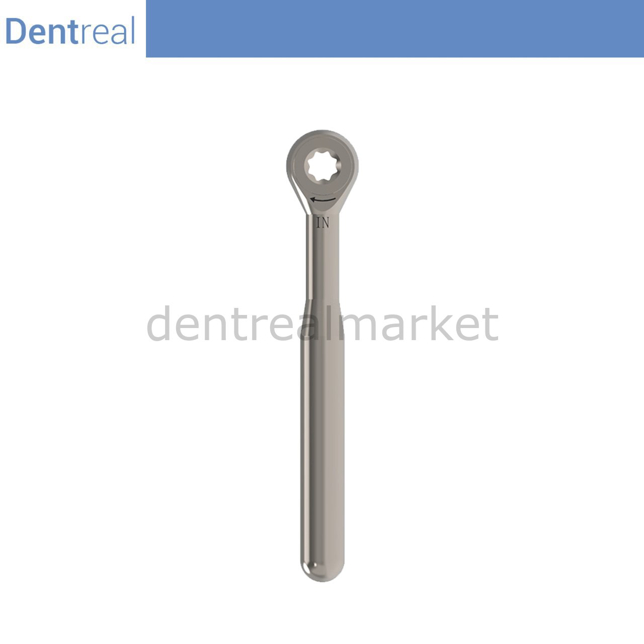 Dental Implant Torque Wrench Ratchet 4mm 10-45 Ncm