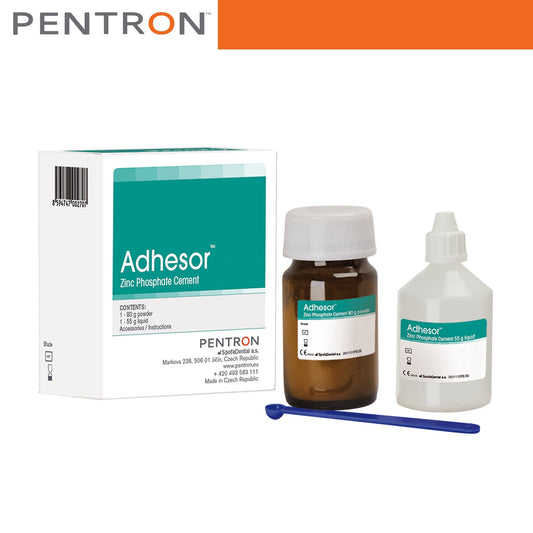 Adhesor Zinc Oxid Cement Phosphate Cement  -100 Pcs