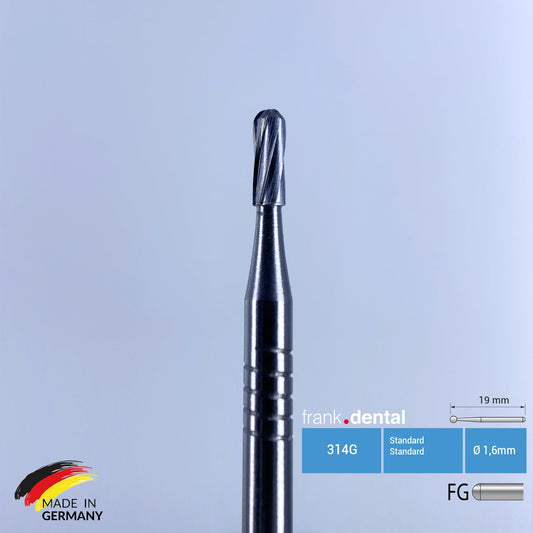 Orthodontic Adhesive Remover & Debonding Bur - C21R.FG - 5 Pcs