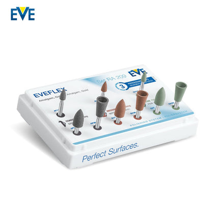 Eveflex Metal and Amalgam Polishing Rubber Kit - RA209