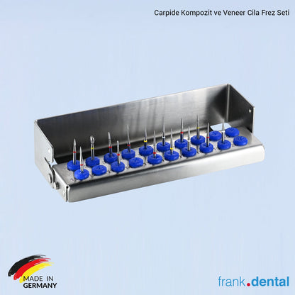 Frank Dental Carpide Composite and Veneer Polishing Bur Set