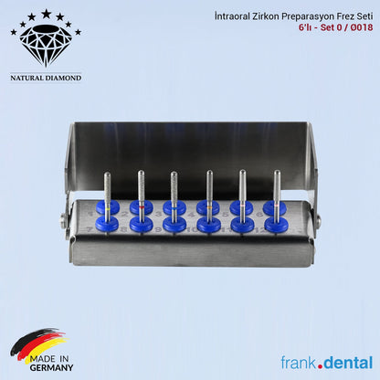 Intraoral Zircon Bur Kit of 6 - ZR0364