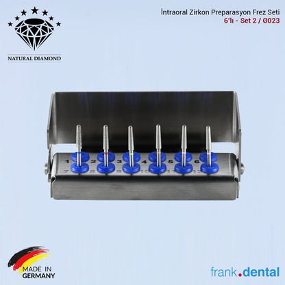 Intraoral Zircon Bur Kit of 6 - ZR2356