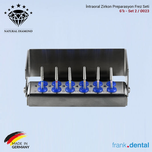 Intraoral Zircon Bur Kit of 6 - ZR2356