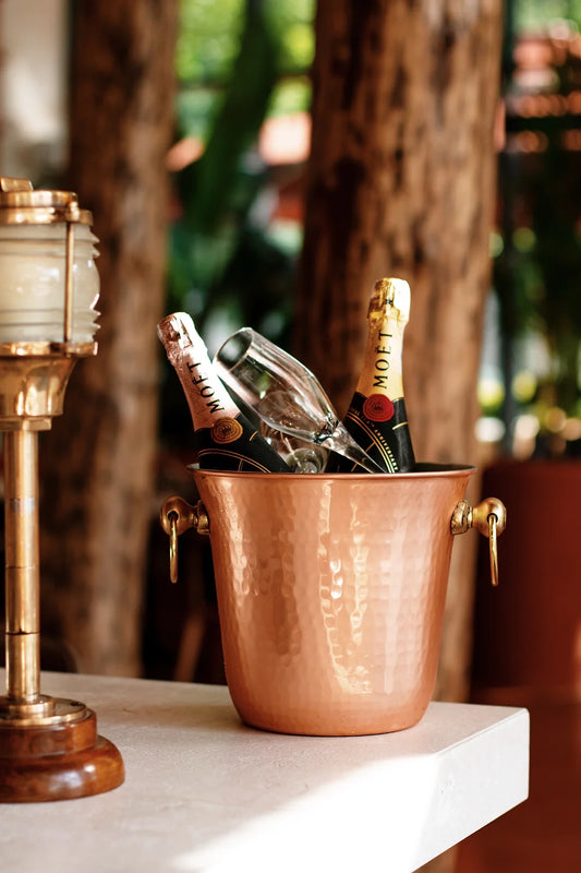 Ardenne Copper Champagne Bucket