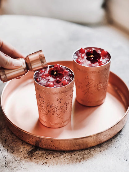 Mesopotamia Copper Cocktail Glass