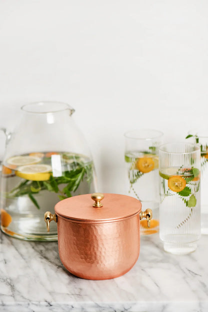 Saki Copper RakI Ice Bucket