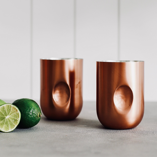 Tumy Copper Cocktail Glass