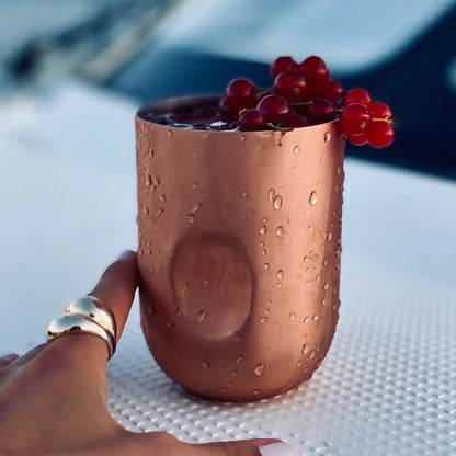 Tumy Copper Cocktail Glass