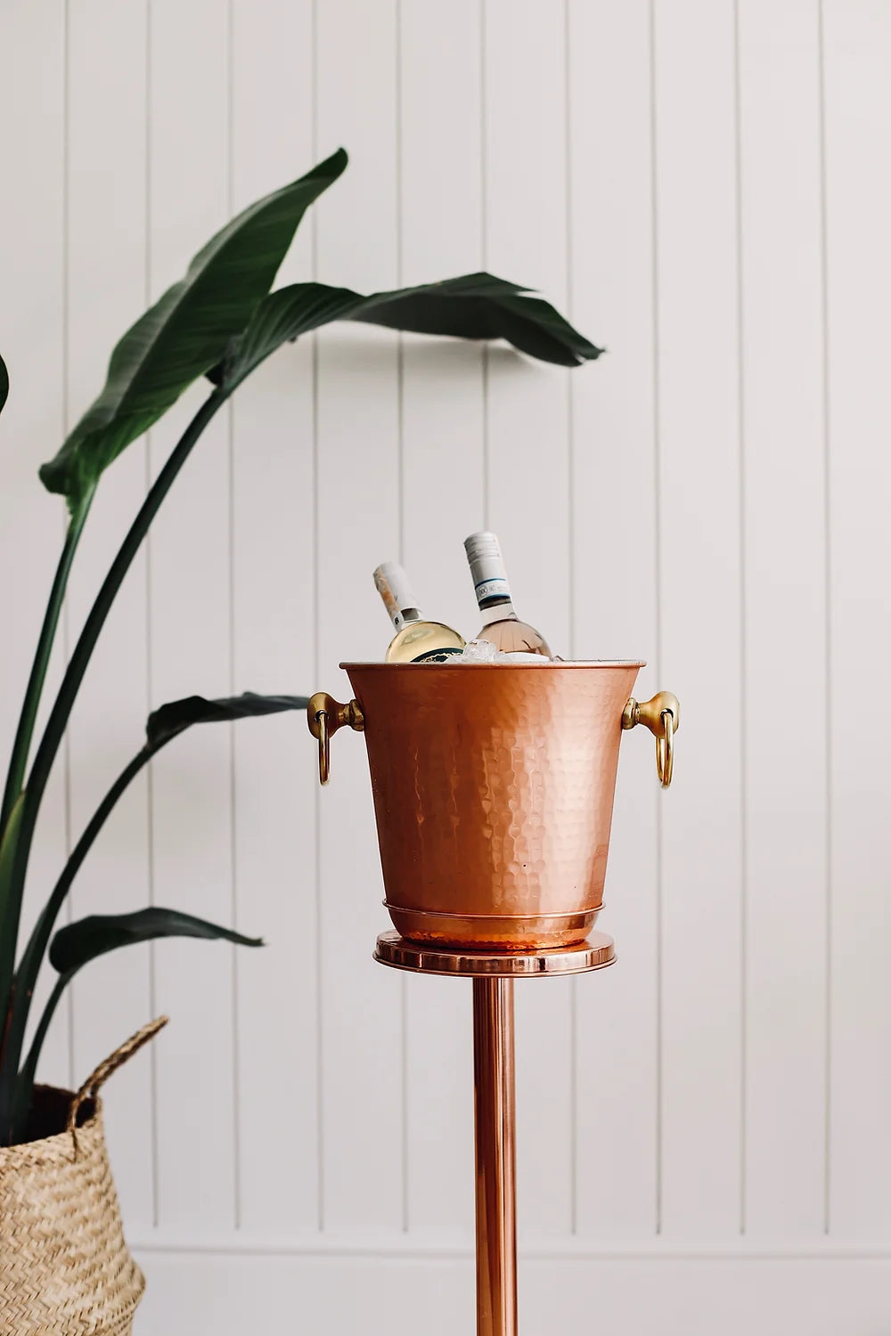 Ardenne Copper Champagne Bucket Stand