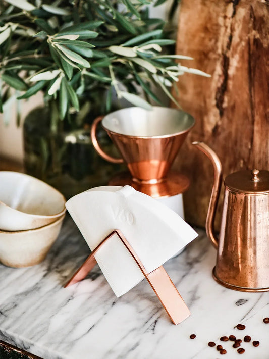 Vino Copper Red Wine Glass