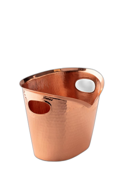 Loran Hammered Copper Wine Bucket