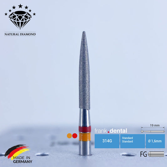 Zircon Crown Cutting Burr - Z863 - 5 Pieces