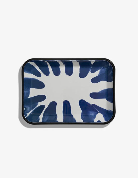 Kapka - A Little Color Tray III - Enamel Vintage Look Washable Tray III / Kapka