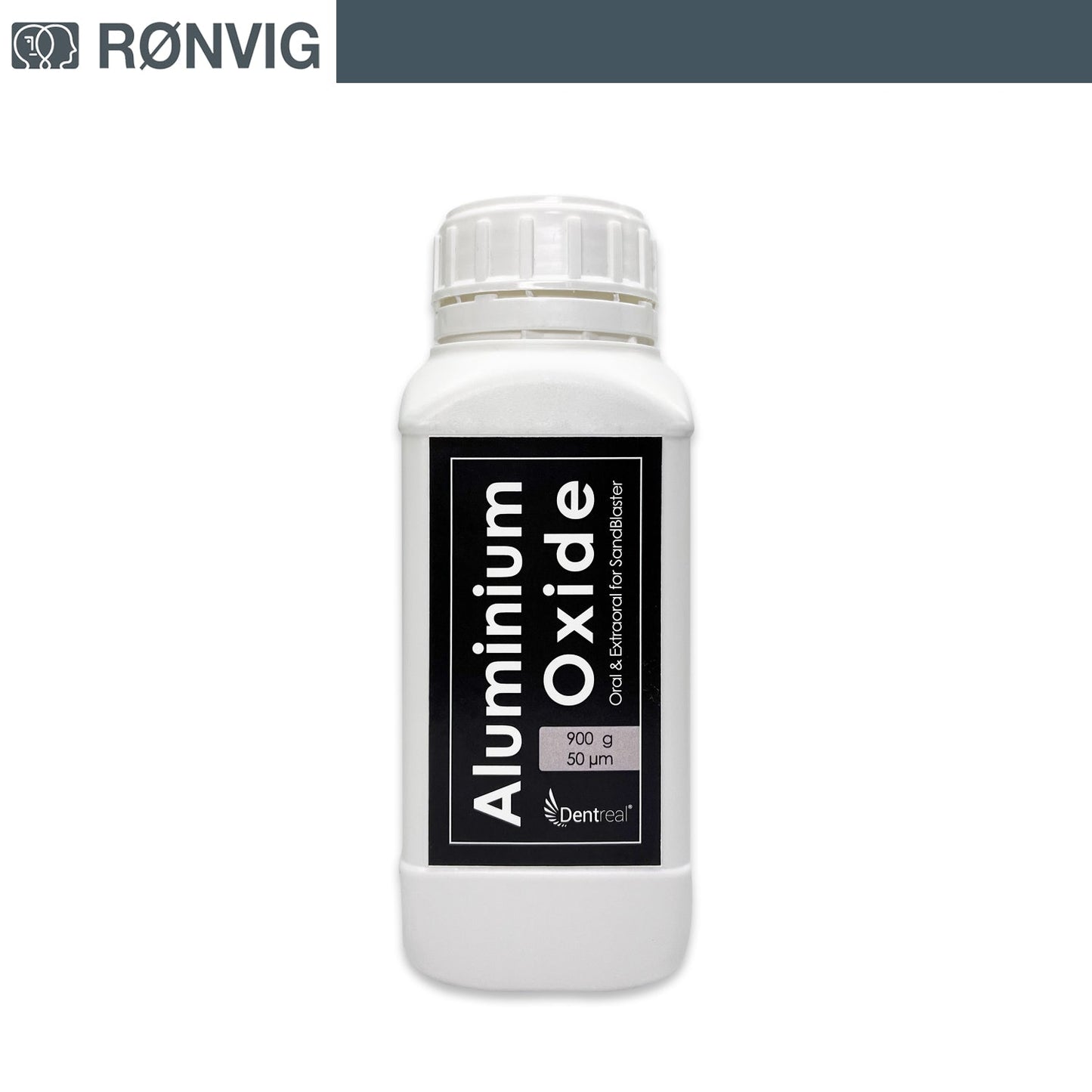 Dental Abrasive Aluminium Oxide Powder - for Sandblasting 50 micron - 900g