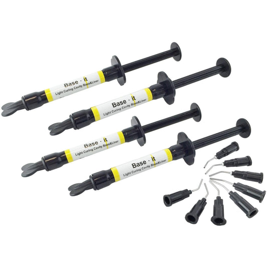 Spident - Base - İt Light Cure Resin Cavity Liner 4 Syringe Pack