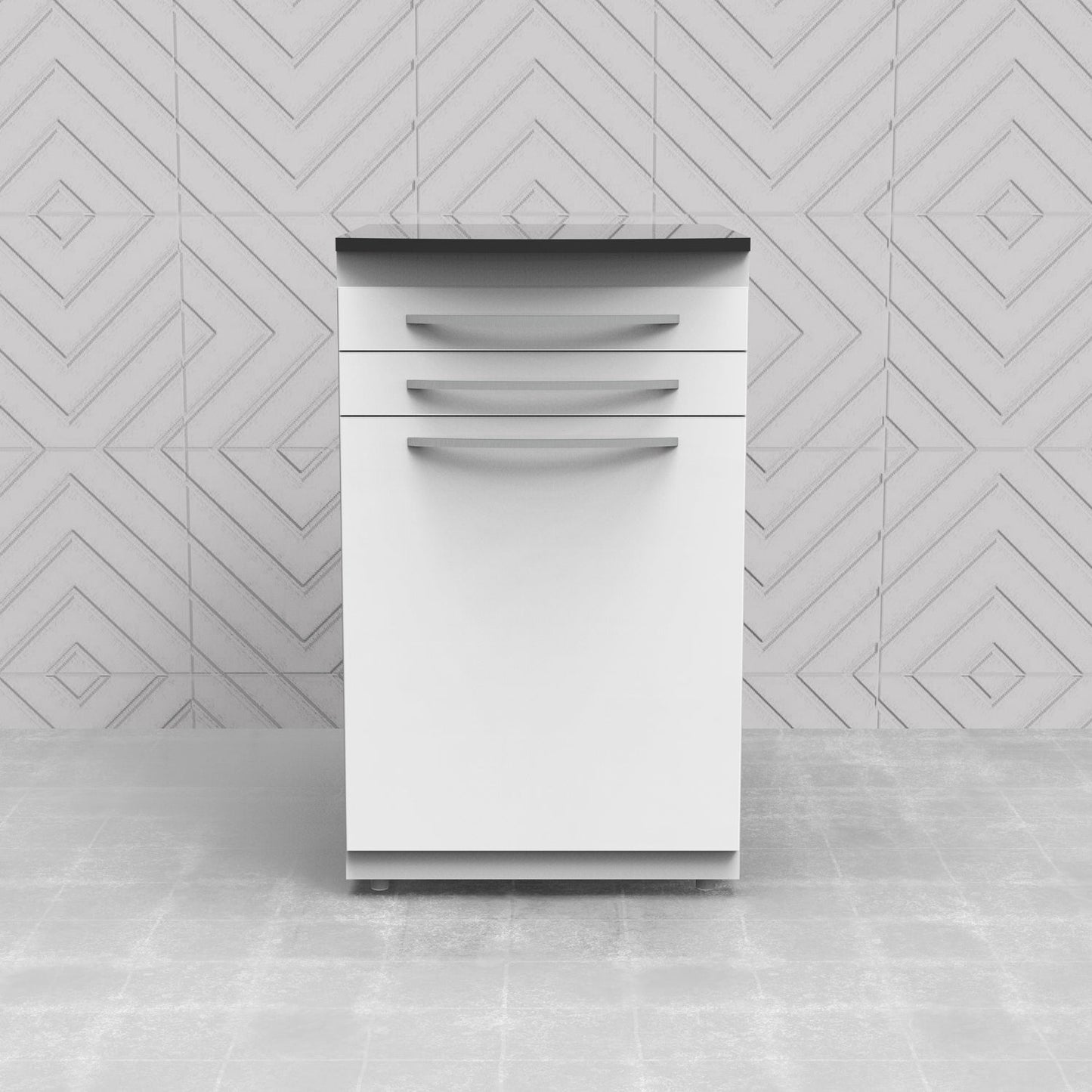Grup Dental - Clinical Cabinet - Module - Glass Countertop GL09