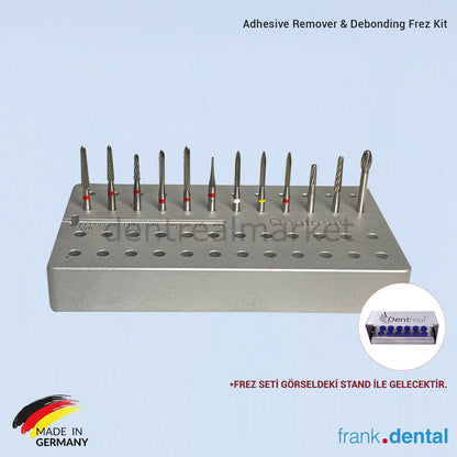 Orthodontic Adhesive Remover & Debonding Bur Set