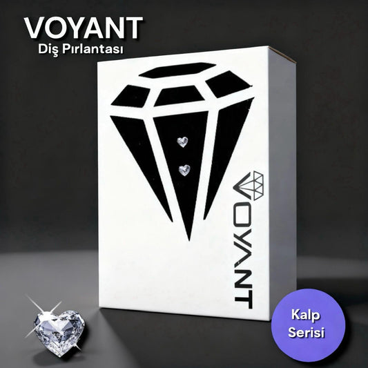 Voyant Natural Crystal Tooth Jewelry - Heart