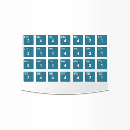 NuSmile - ZR First Primary Molar Crowns Professional Kit - 84 Crowns - Zirkonia Pediatric Crowns